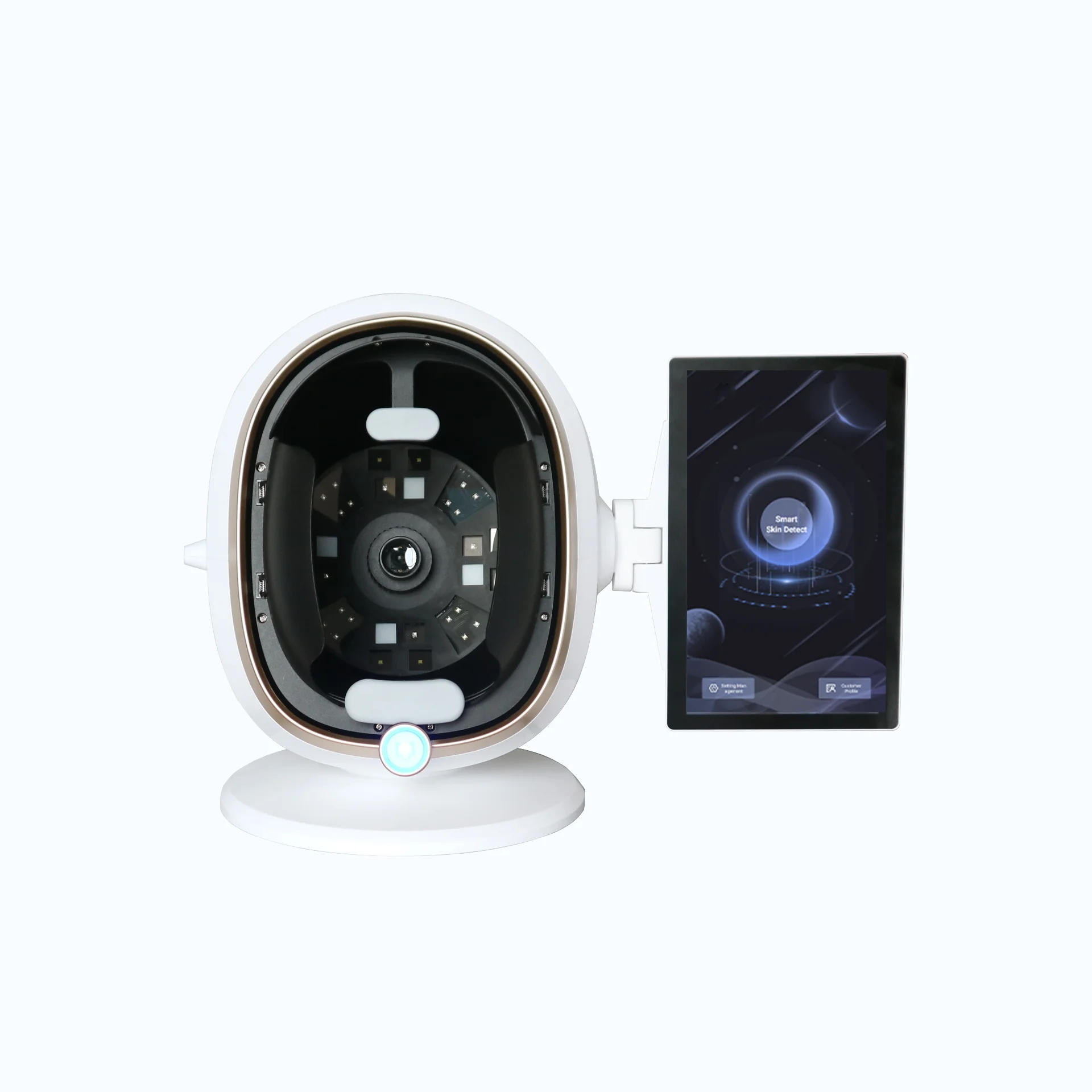 Aesthetic Beauty 2024 Latest Technology 3D Facial Skin Test Scanner UV Skin Analysis Machine Skin Analysis Machine