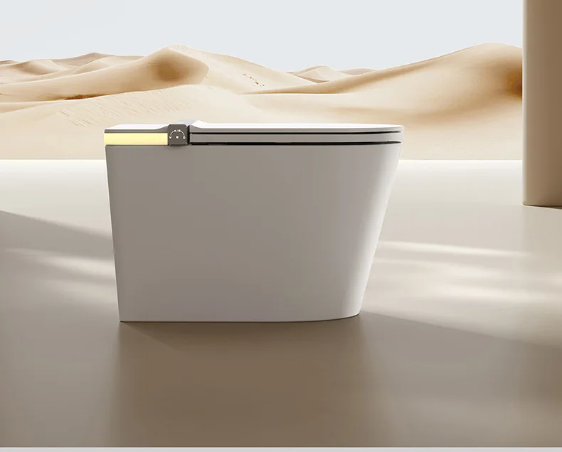 Bathroom one piece automatic bidet toilet ceramic wc intelligent smart toilet with remote control