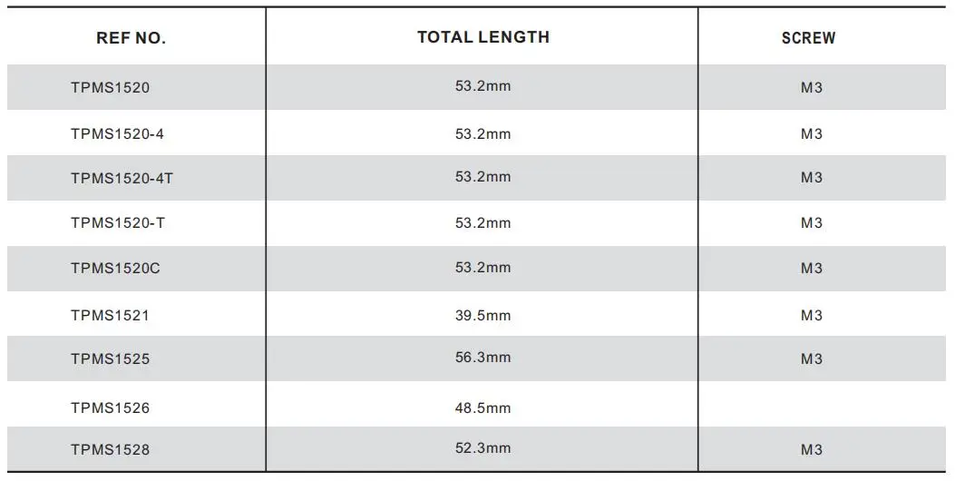 SIMING SM Series Flexible Truck Clamp-in  Car TPMS Tire Valve Extension Rod Tool