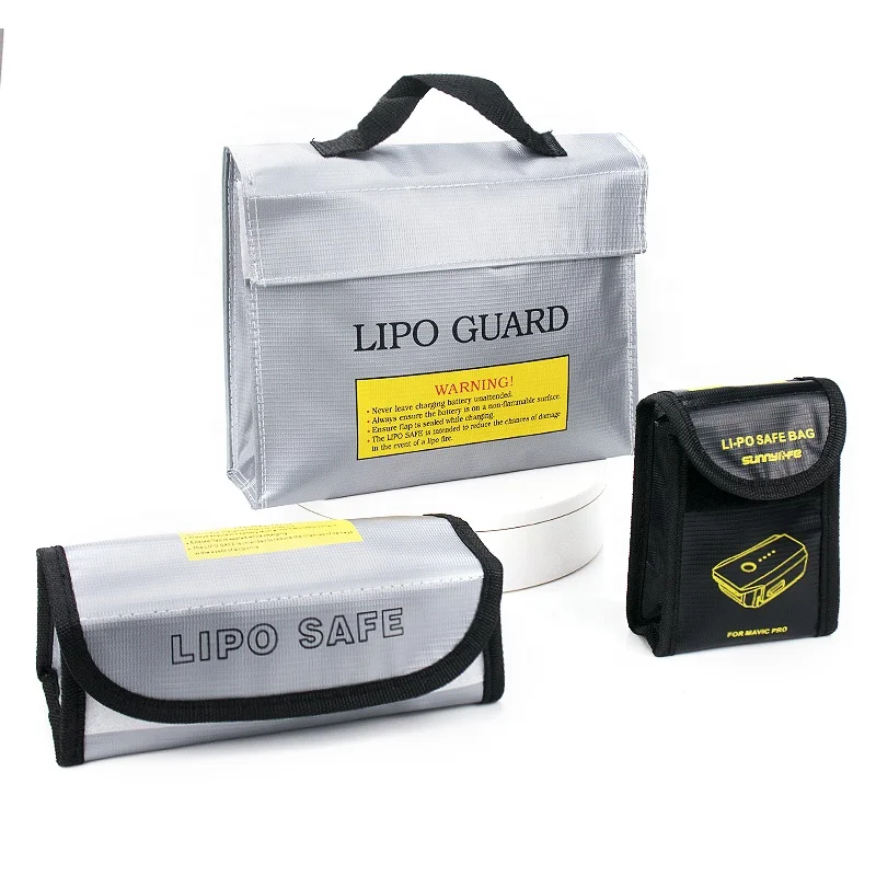 
Custom Waterproof Explosion Proof Safety Guard Charge Set Pouch Fireproof Lipo Battery Bag  (62383697309)