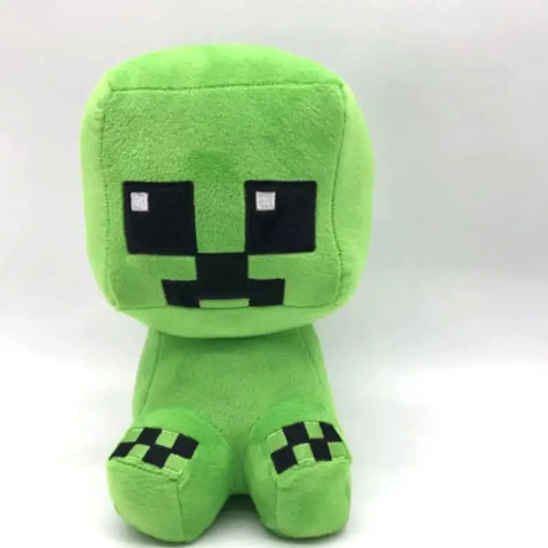 XUX 26CM Cute My World Game Plush Toy Cute Pillow Stuffed Anime Doll Plush Toys for Boys Girls Bed Decoration 4colors