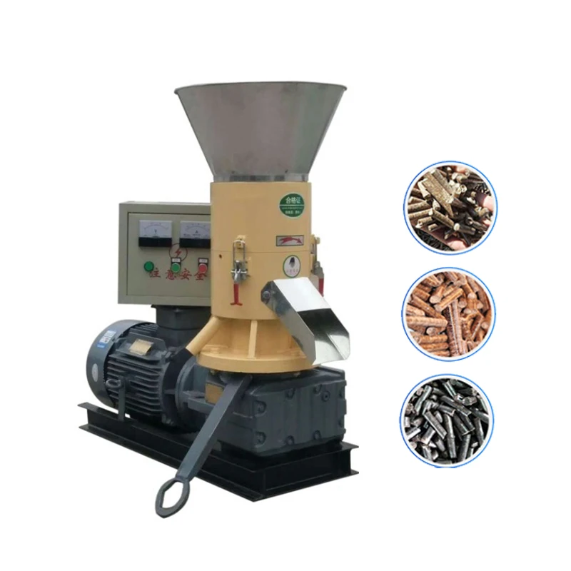 Factory direct wood pellet machine Biomass fuel wood sawdust straw pellet machine
