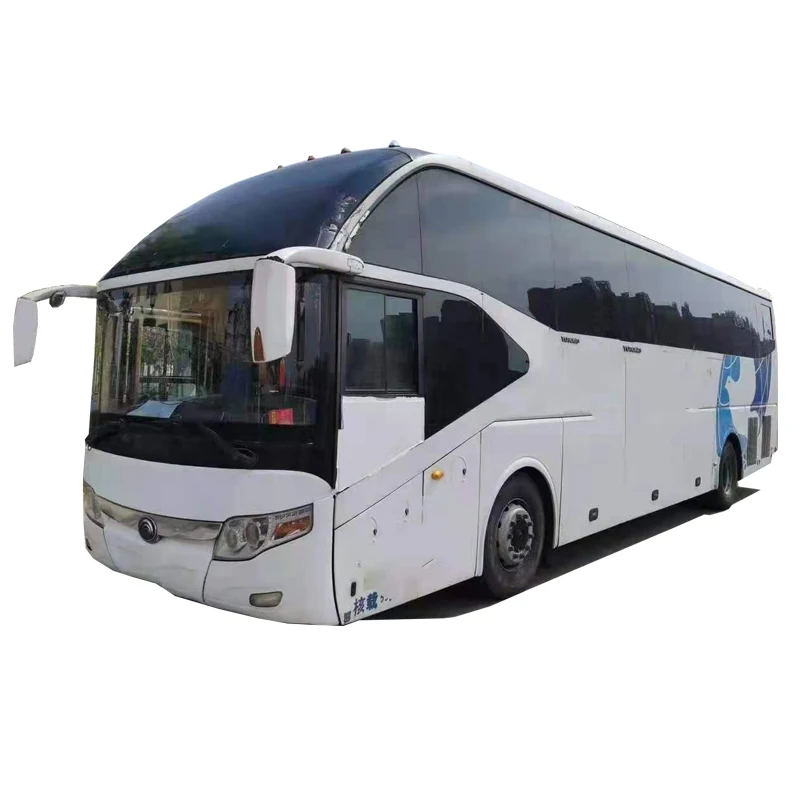 used travel bus 53 seats Diesel with Steel Chassis  transport public bus for sale