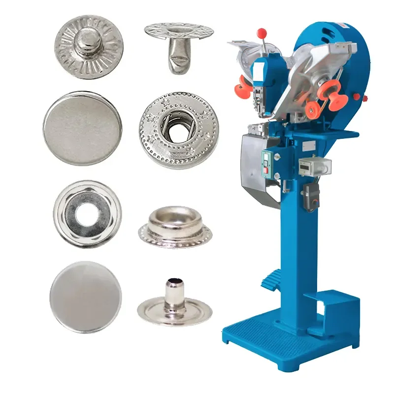 Fully Automatic Snap Fastening Machine Customized Metal Plastic Snap Button Attaching Button Machine For Clothes