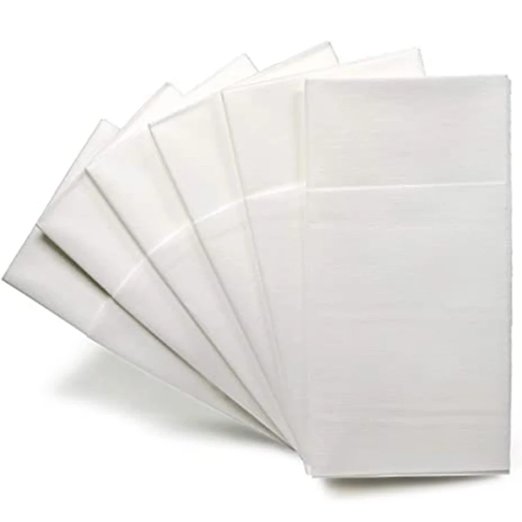 Linen Feel Guest Towels Disposable Cloth Like Paper Hand Napkins Soft Paper Hand Towels