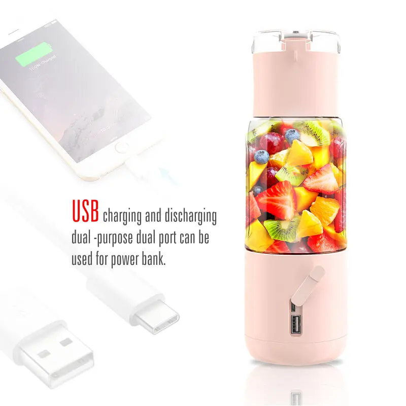 Individual battery powered juicer juicer mixer machine portable mini fruit juicer VL-333C