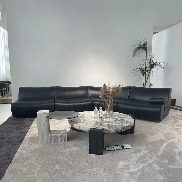 Foshan factory wholesale customized hotel lobby villa living room event club restaurant commercial modular sectional corner sofa