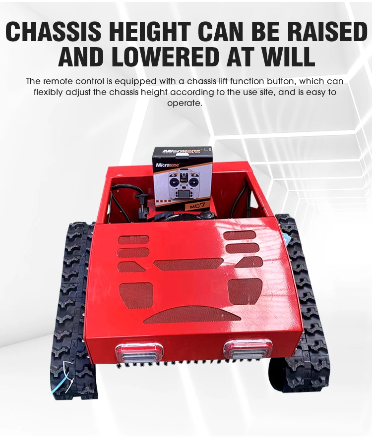 Latest Design Lawn Mower Robot Safe And Secure Mini Robotic Lawn Mower