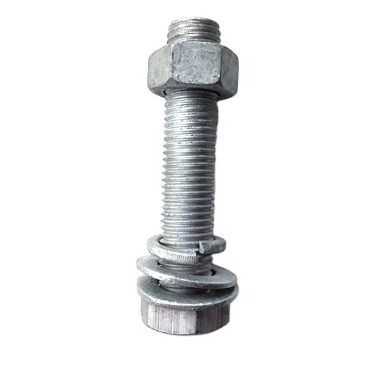 China Manufacturing Wholesale Price Grade 8.8 Bolt and Nut Screw Washer