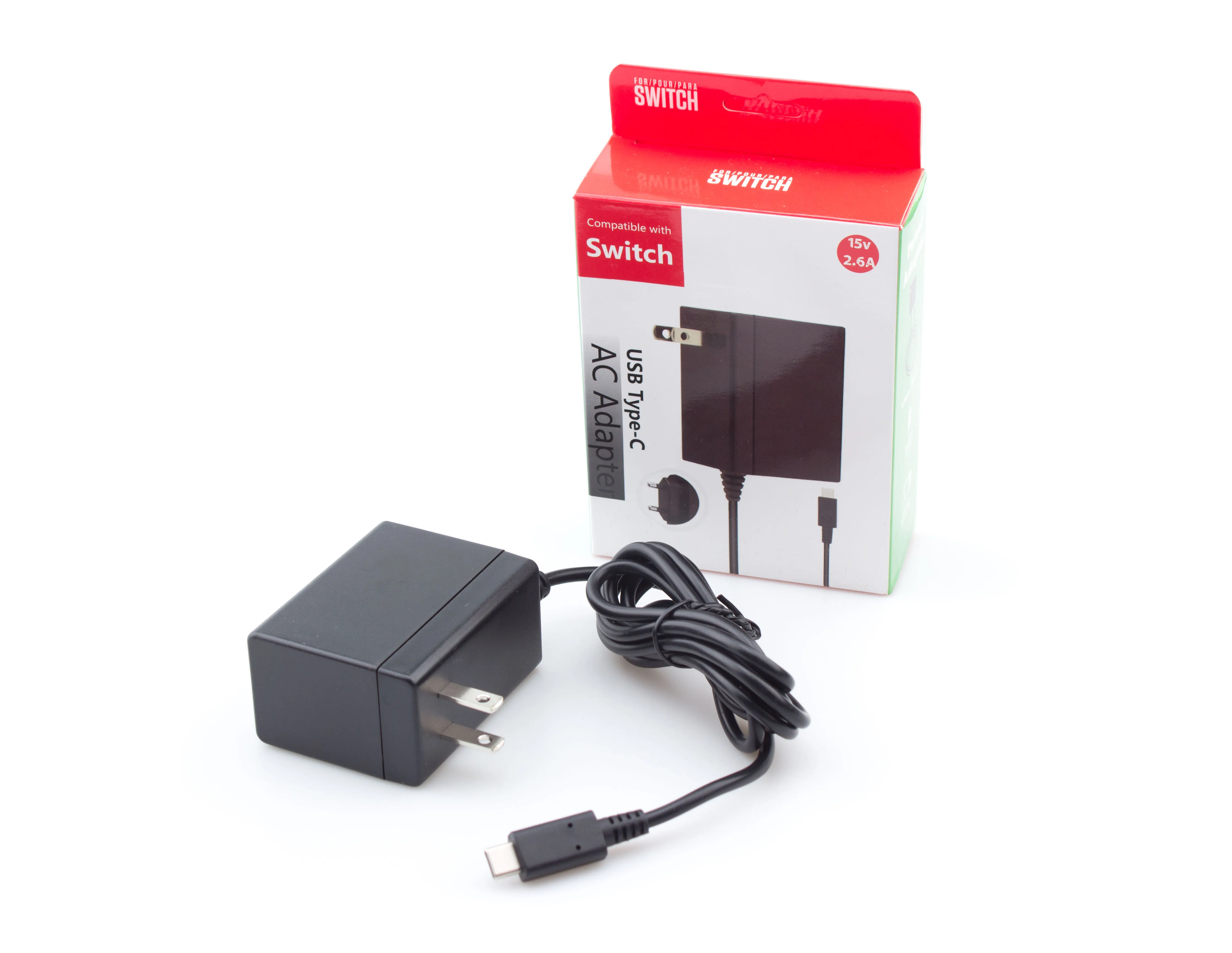  USB-C зарядное устройство настенное адаптер переменного тока для Nintendo переключатель Pro контроллер док-станция Поддержка ТВ
