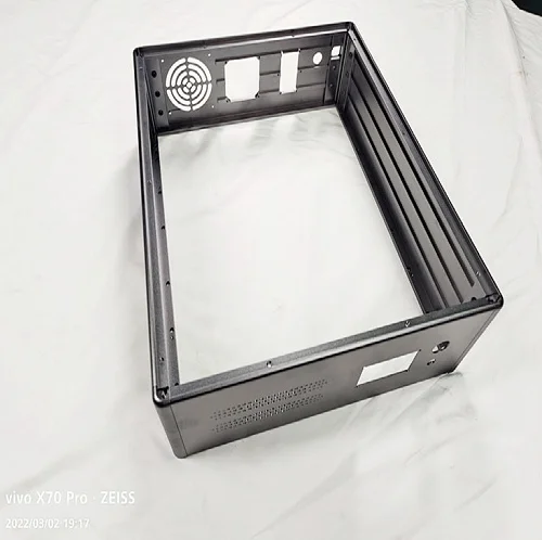 customized fiber marking machine aluminum alloy shell laser engraving printer CNC deep processing aluminum shell