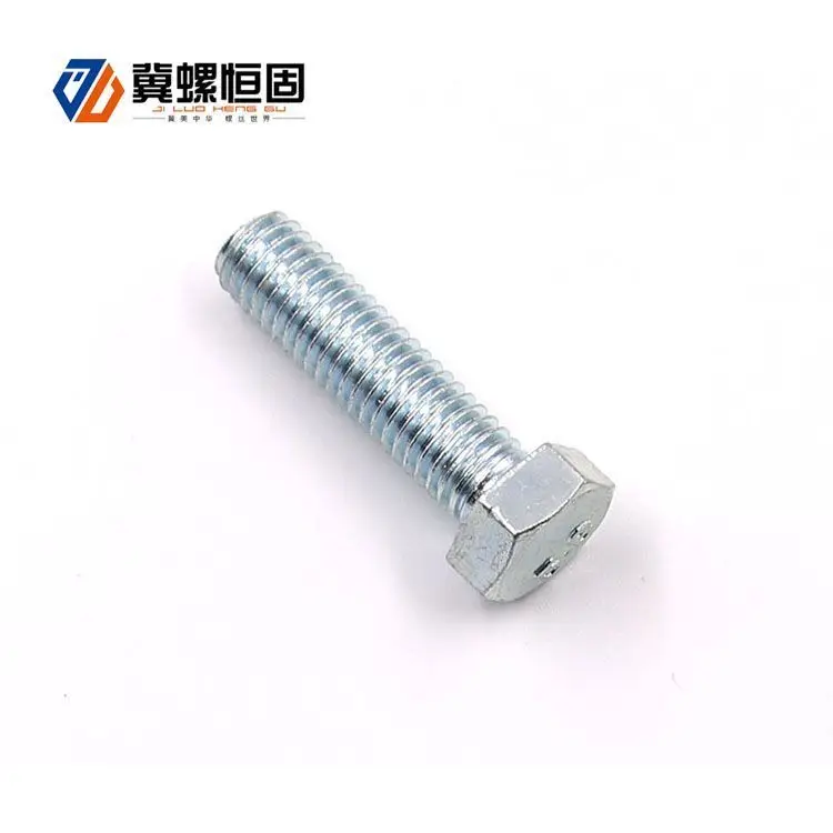 24x12 hex bolts screws YZ head mark M20x70 din933 grade 8.8 black hex bolts 12mm hex bolt