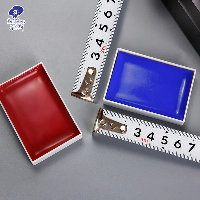 Paul Rubens Watercolor Solid Artist Grade Hardcover Wooden Box Gift Set Professional Art Paint Supplies for Painting Master