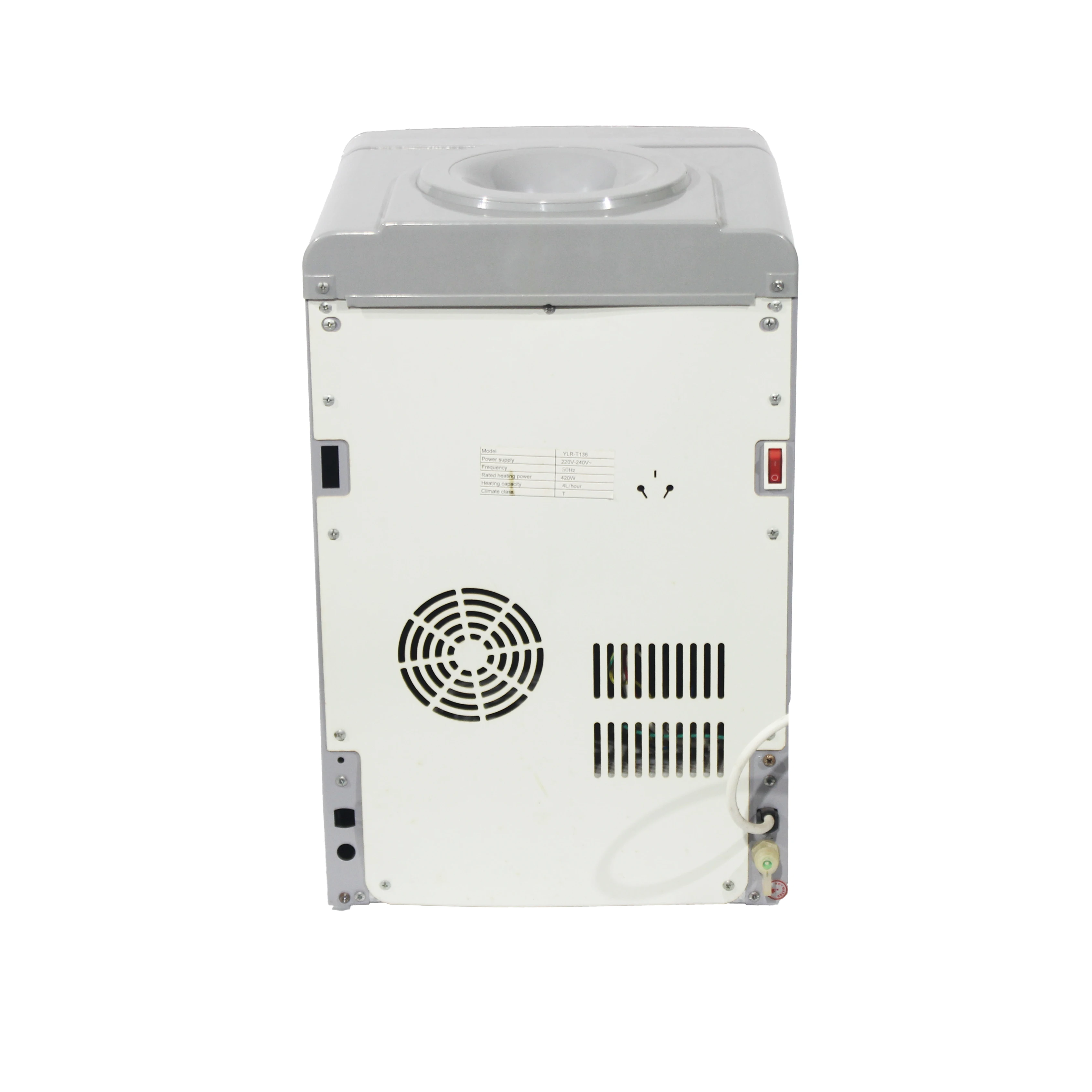 Tabletop Water Dispenser with Glass Door 100% New ABS Plastic Housing