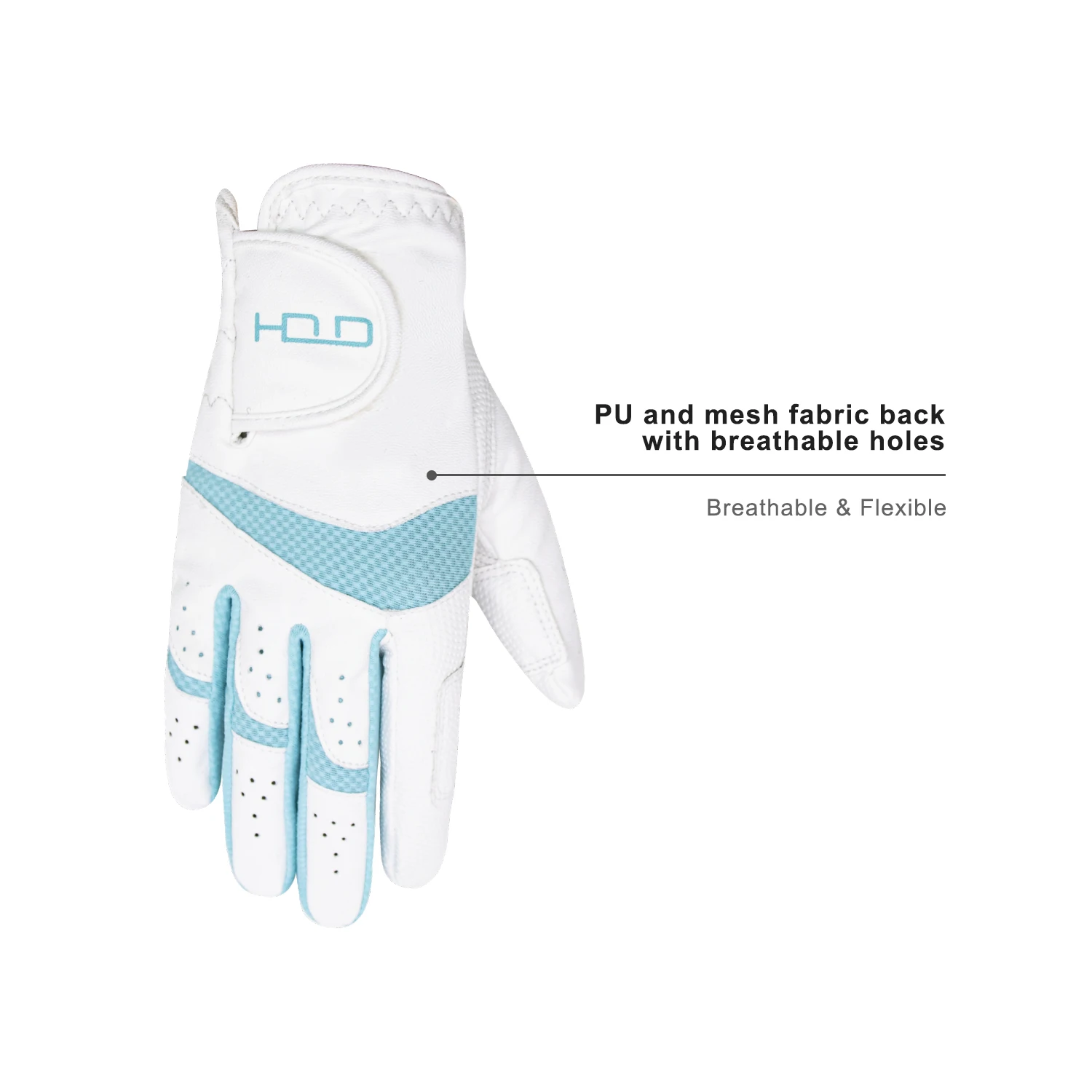  PRISAFETY wholesale left only premium ladies men full fingers anti slip grip PU leather printed colors custom logo golf