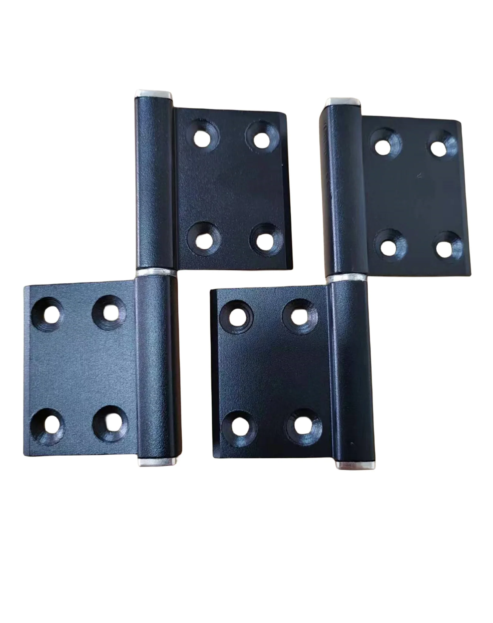 Invisible door hinge hydraulic buffer automatic door closing without slotting door closer