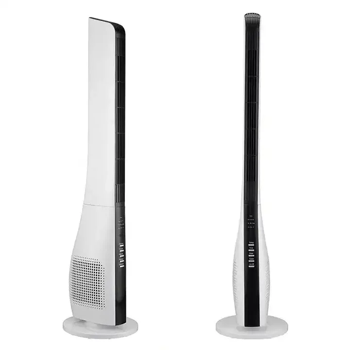 Smart Bladeless Purification Tower Fans Air Purifying Circulating Remote control