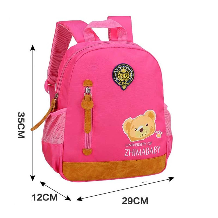
new fashion korean design custom logo for children boys backpack school bags girls 