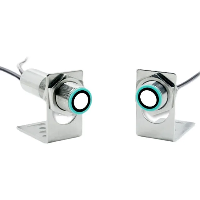 Ip65 waterproof dual paper detection sensor printing machine 45mm detection distance 3 NPN NC