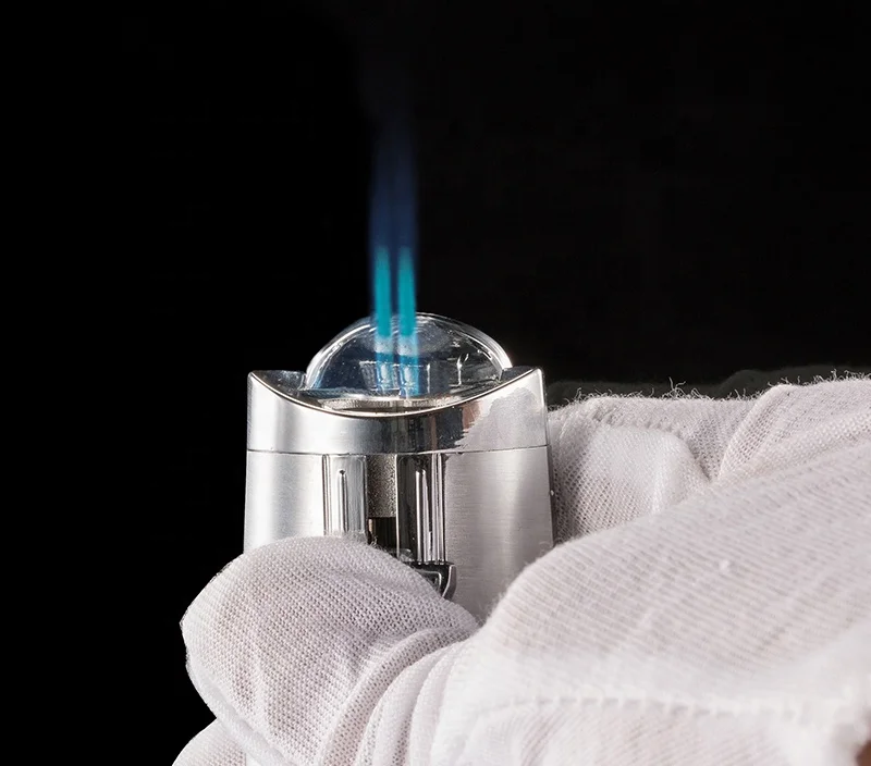 Оптовая продажа стильная металлическая Бутановая газовая зажигалка JOBON smoke с индивидуальным