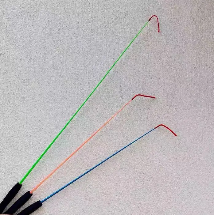 Glass reinforced plastic solid gold fishing rod shrimp lobster rod cat dog rod