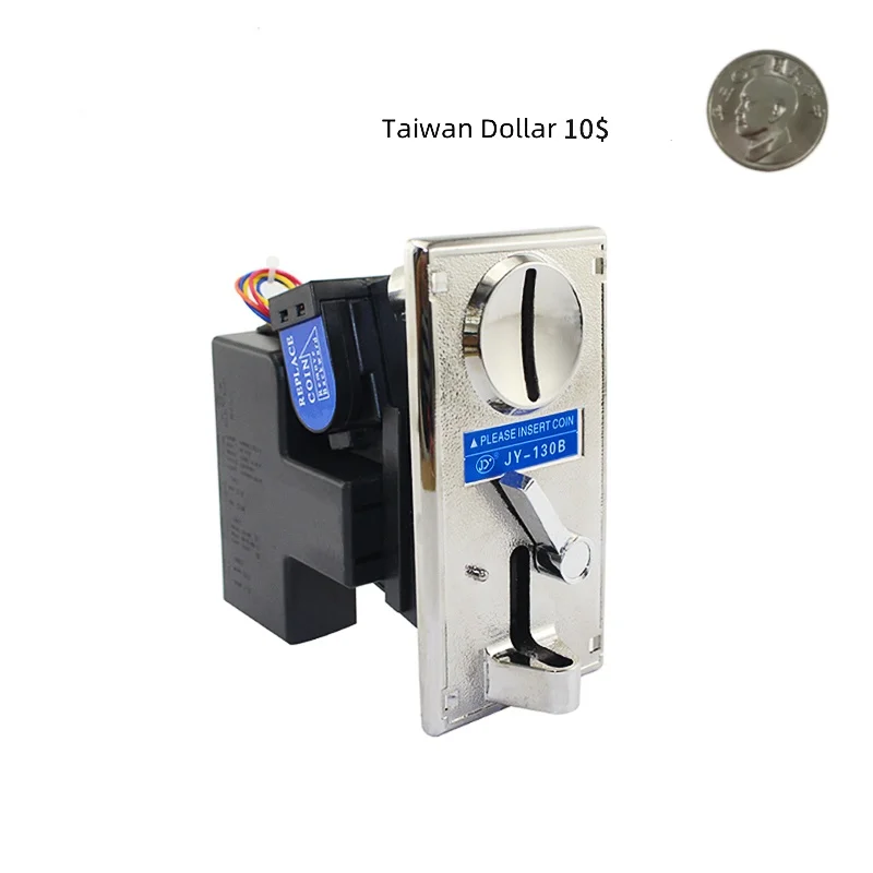 JY-130B Alloy Panel CPU Comparison Anti-trick Coin Reader Arcade Comparative Coin Accepter Parts