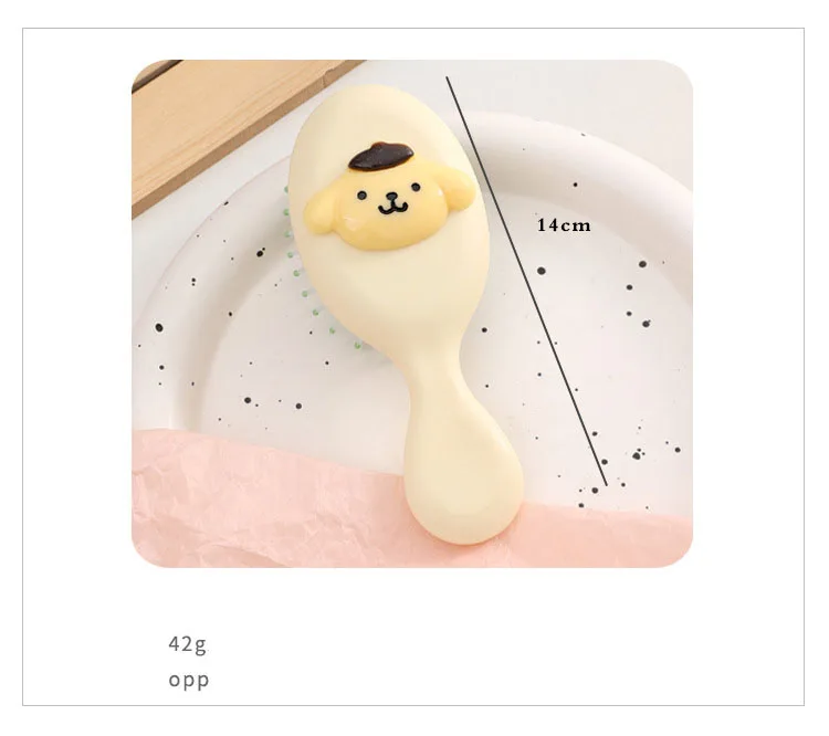 New Cute Airbag Comb Cartoon Children And Girls Home Scalp Massage Small Air Cushion Ladies Handle Hair Comb