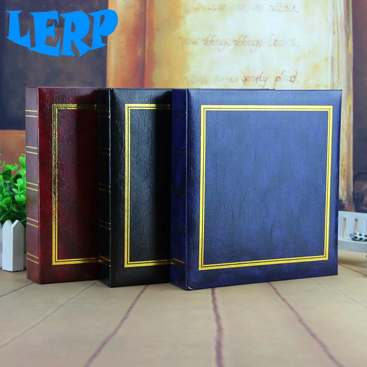 2022 Amazon Hot Selling Wholesale Paper Core 6 Inch 300 Sheets Insert Pioneer A4-100 Black Photo Album