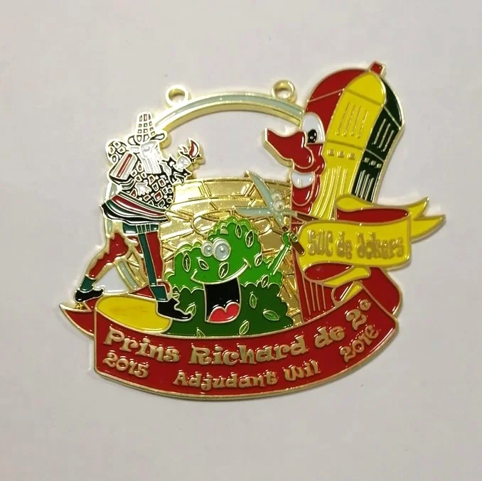 High quality custom zinc alloy sports running awards metal medal