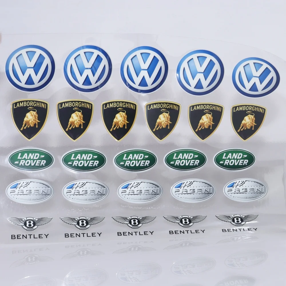 Customized UV DTF Printed AB Film With Your Graphics Embossing And Varnish Effect For UV Transfer Sticker