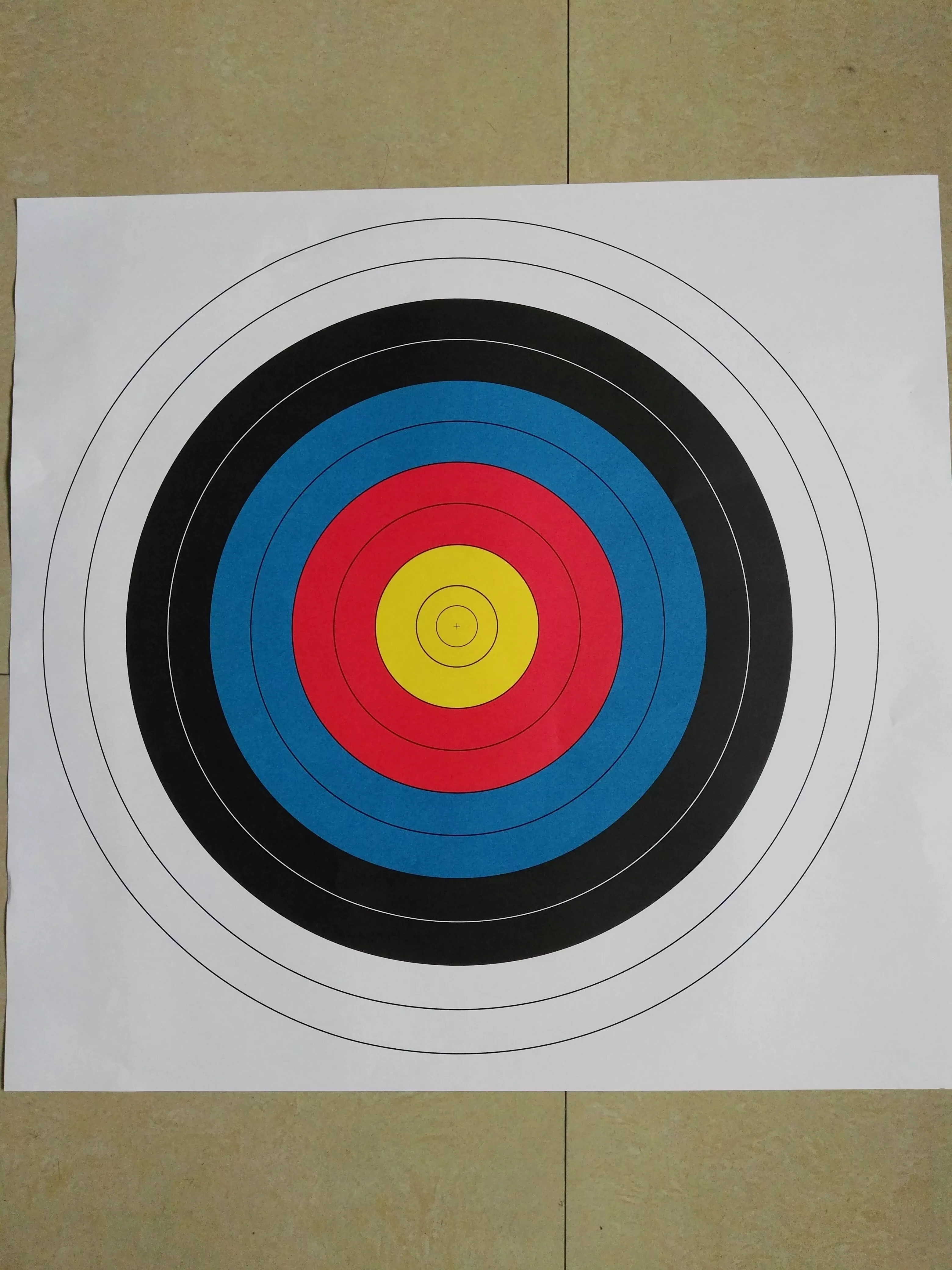 60*60 Target paper  face for archery shooting