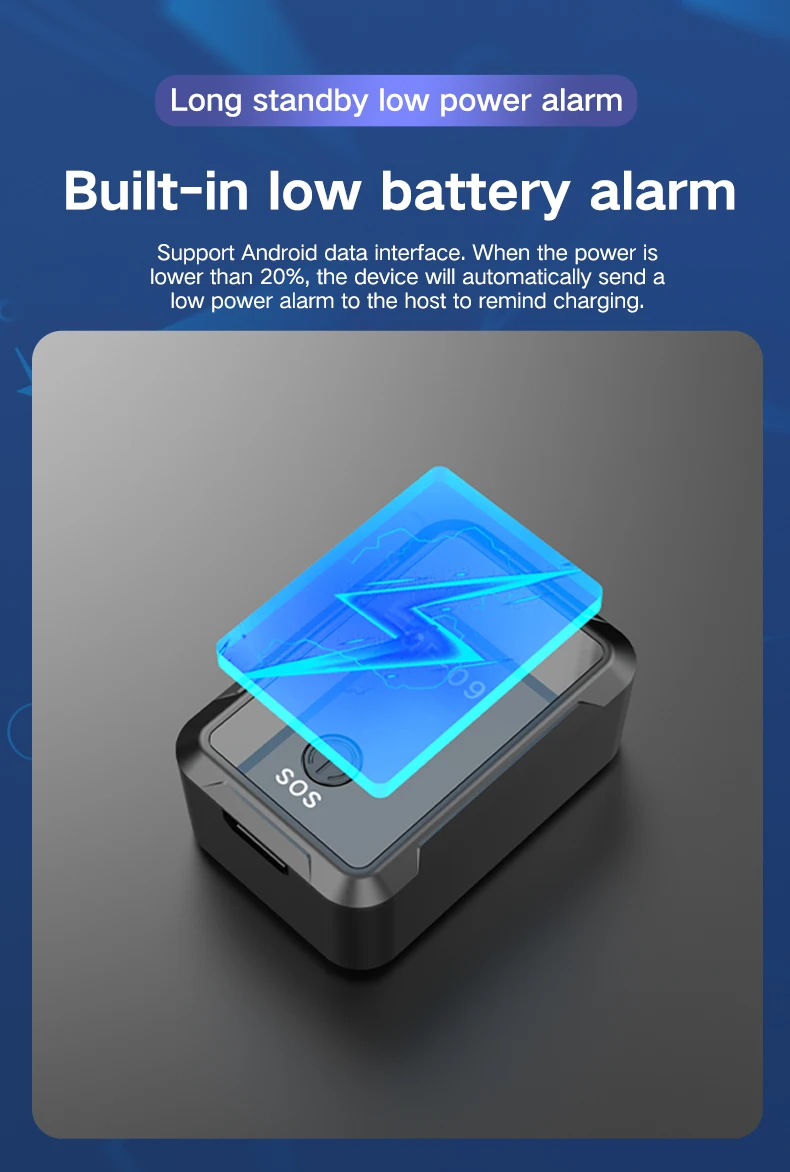 Mini GPS Tracker Security Protection Anti-theft Portable Trackers Precision Locator Anti-Lost Recording Tracking Device