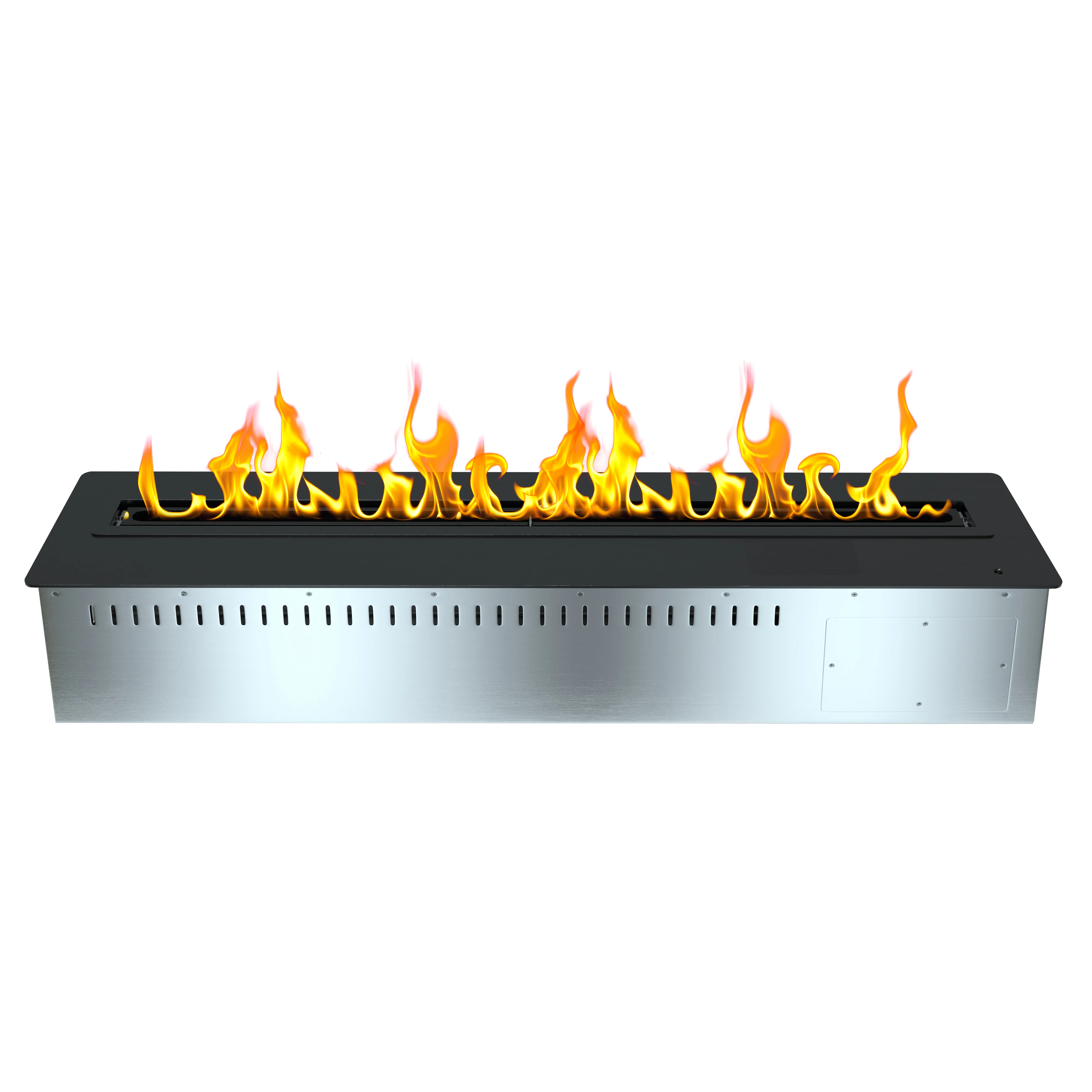 36 inch kamin automatic smart burner remote control electric ethanol fireplace insert