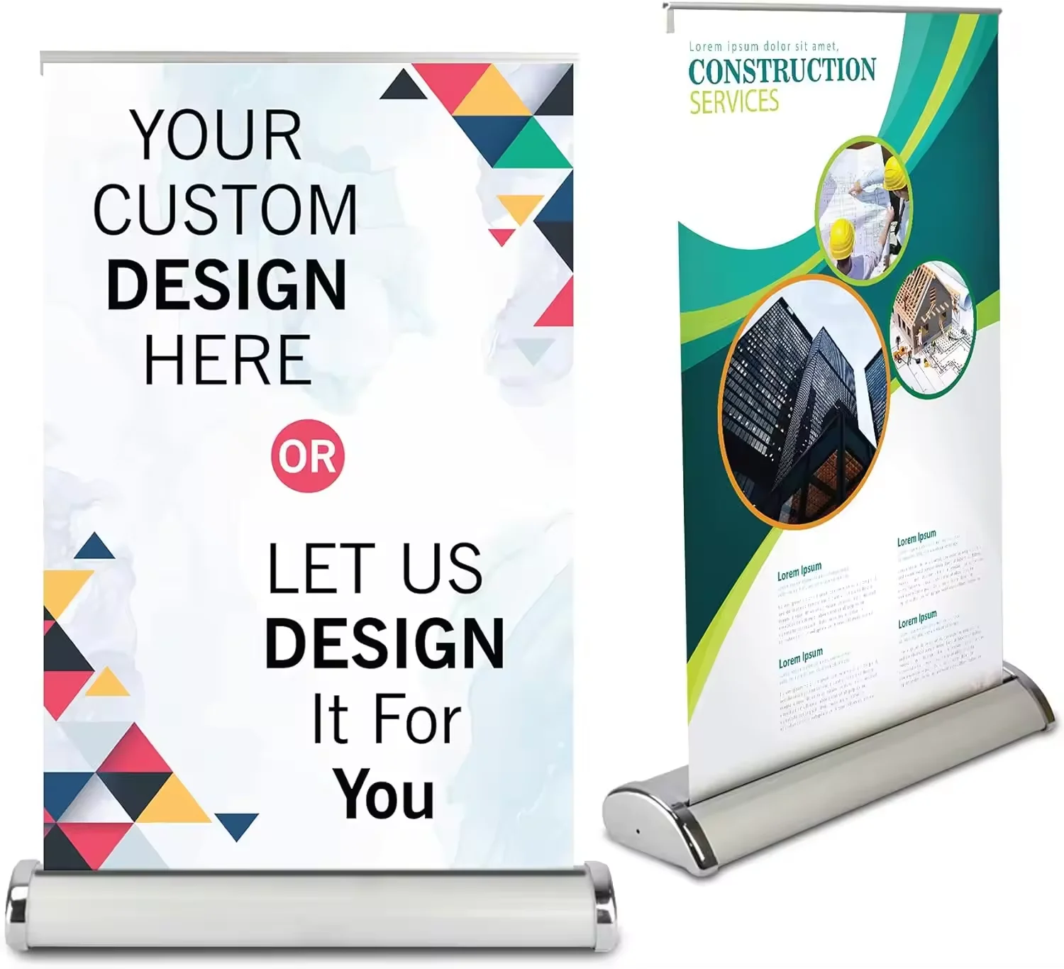 Advertising A4 A3 A2 Popular Aluminum Roll Up Banner Outdoor Display Roll Up Stand Banner Retractable Poster Stand