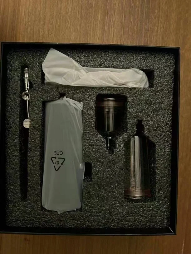 Mini Air Compressor Kit Air-Brush Paint Spray Gun Airbrush For Nail Art Tattoo Craft Cake Face  Nano Fog Mist Sprayer