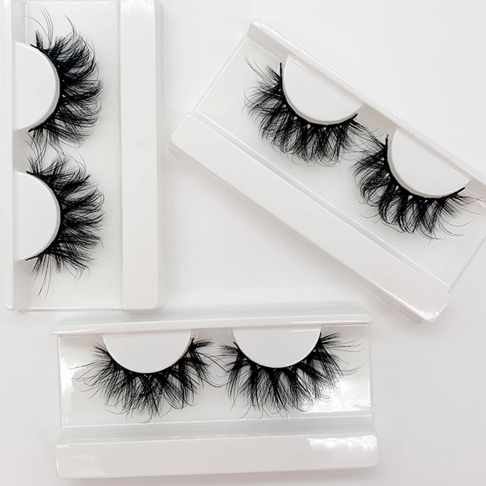 Natural Long russian volume strip lashes wholesale wink winged look like eyelash extensions c d dd curl strip eyelashes
