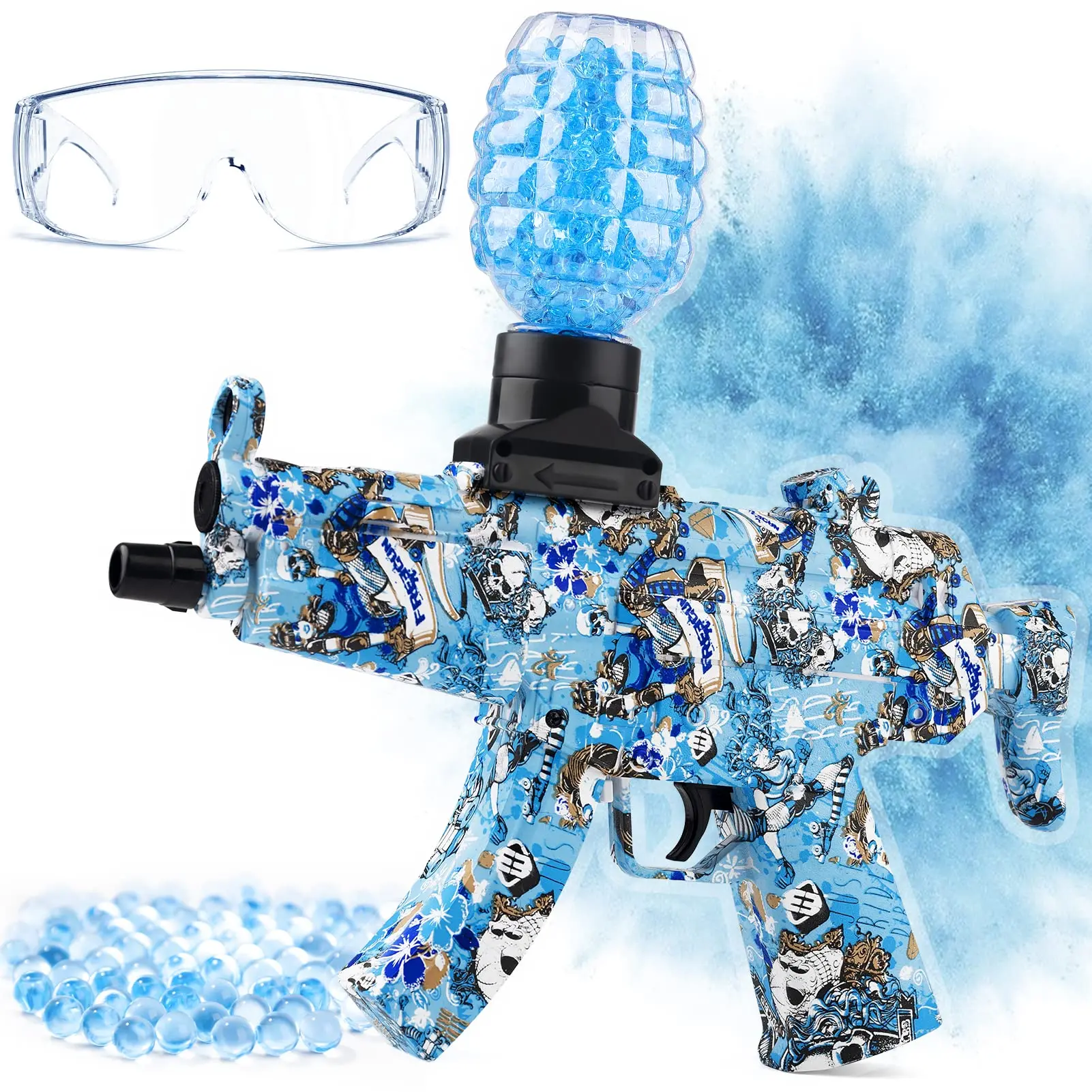 electric  gel ball launcher water ball blasting mini Handheld Shooting Battle Toy Adult Children Toy Gun Gel Gun