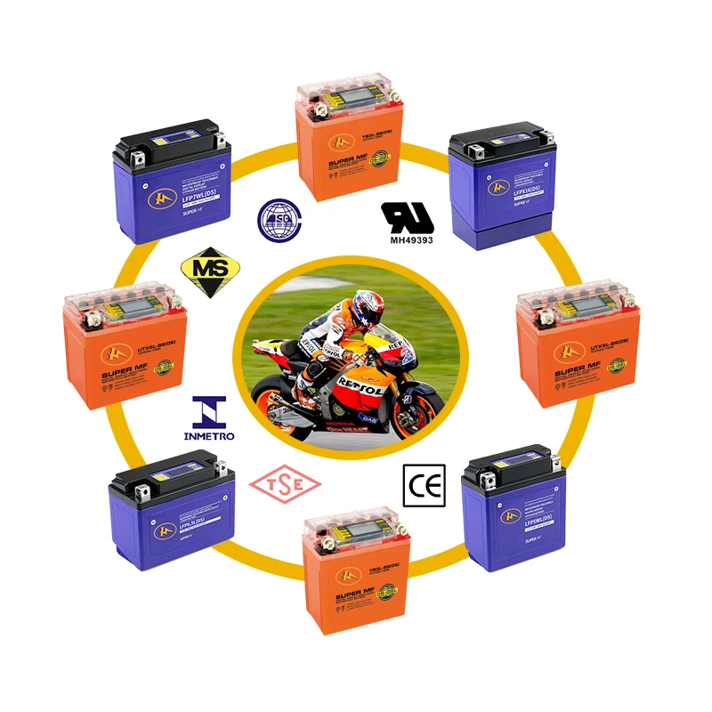 Deep cycle GEL motorcycle lead acid battery 12v