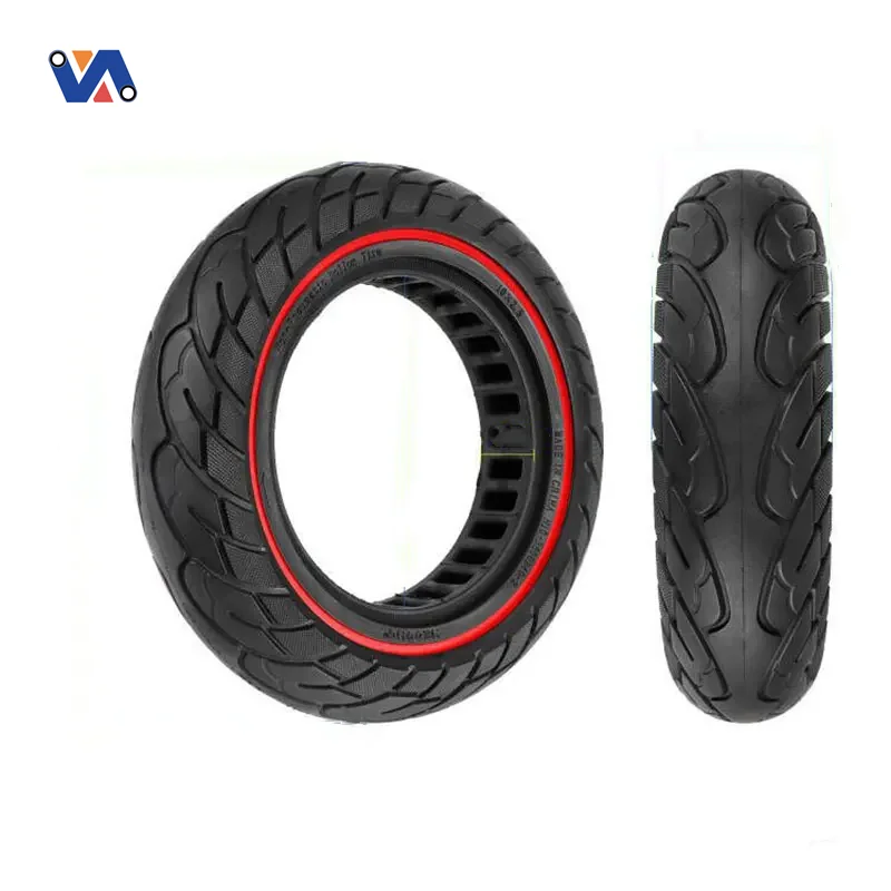 EU stock red yellow 10 Inch 10x2.50 Solid Tyre For MAX G30 / G30P / G30D / Zero 10 /10x Electric Scooter Honeycomb Solid Tire
