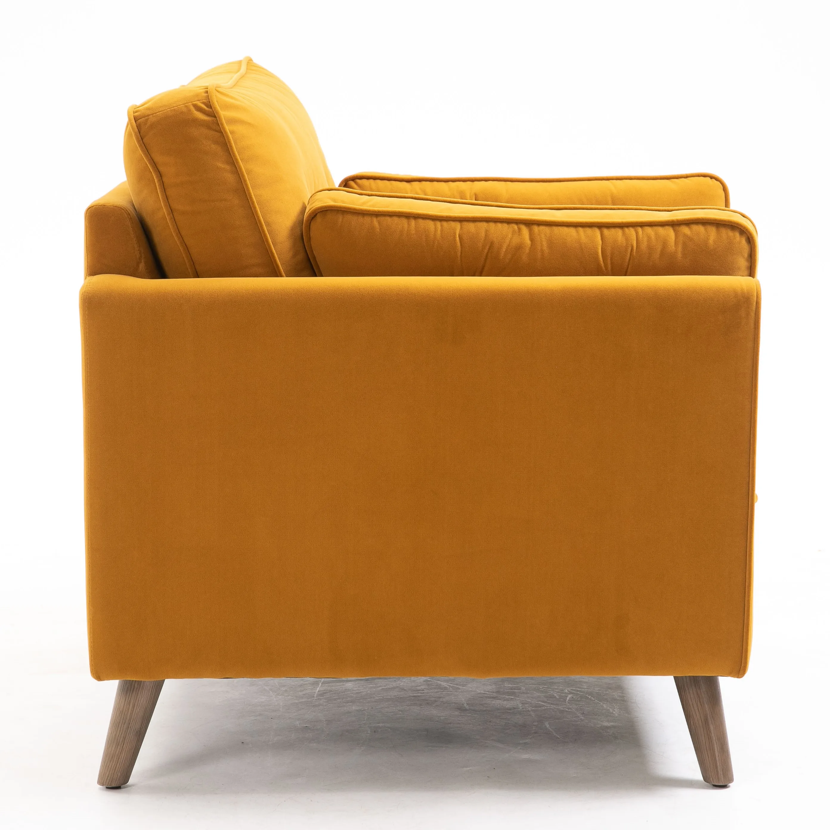 Stylish and Cozy Velvet Upholstered Living Room Accent Chair