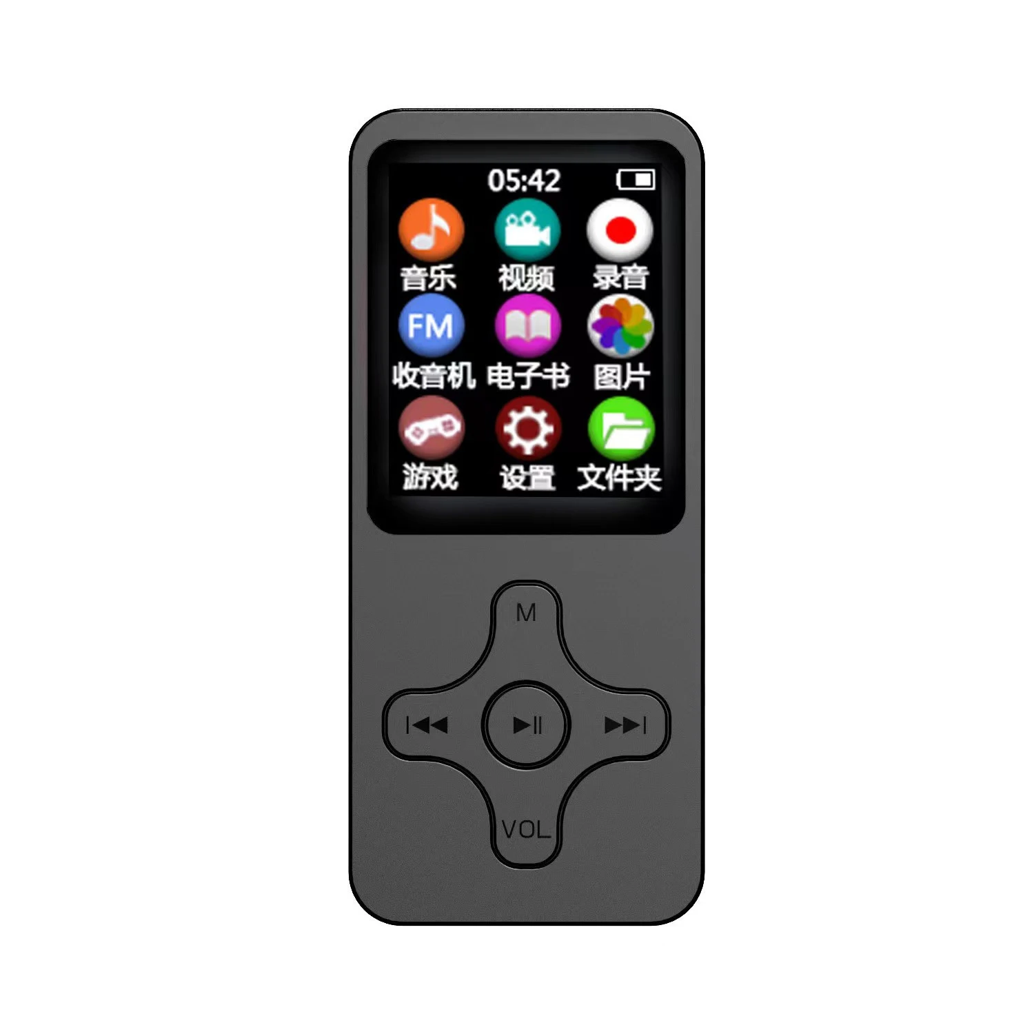 custom High quality digital blue tooth MP4 Player Portable mini Audio Video mp3 music Players with screen