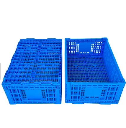 Plastic Transport Crate Plastic Basket Box  Collapsible Crate Plastic Vented Crate Basket