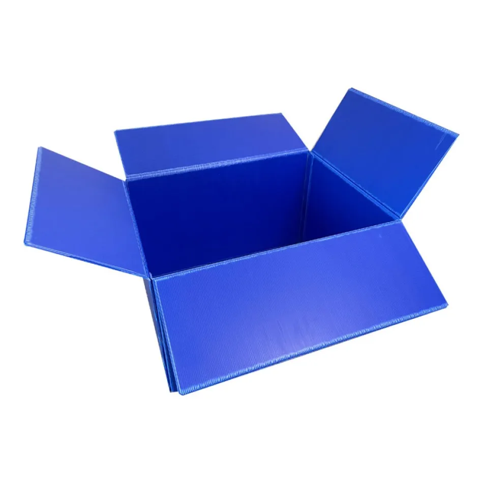 Manufacturer Customized PP Turnover Box Folding Recycling Waterproof Moisture proof Corrugated Box