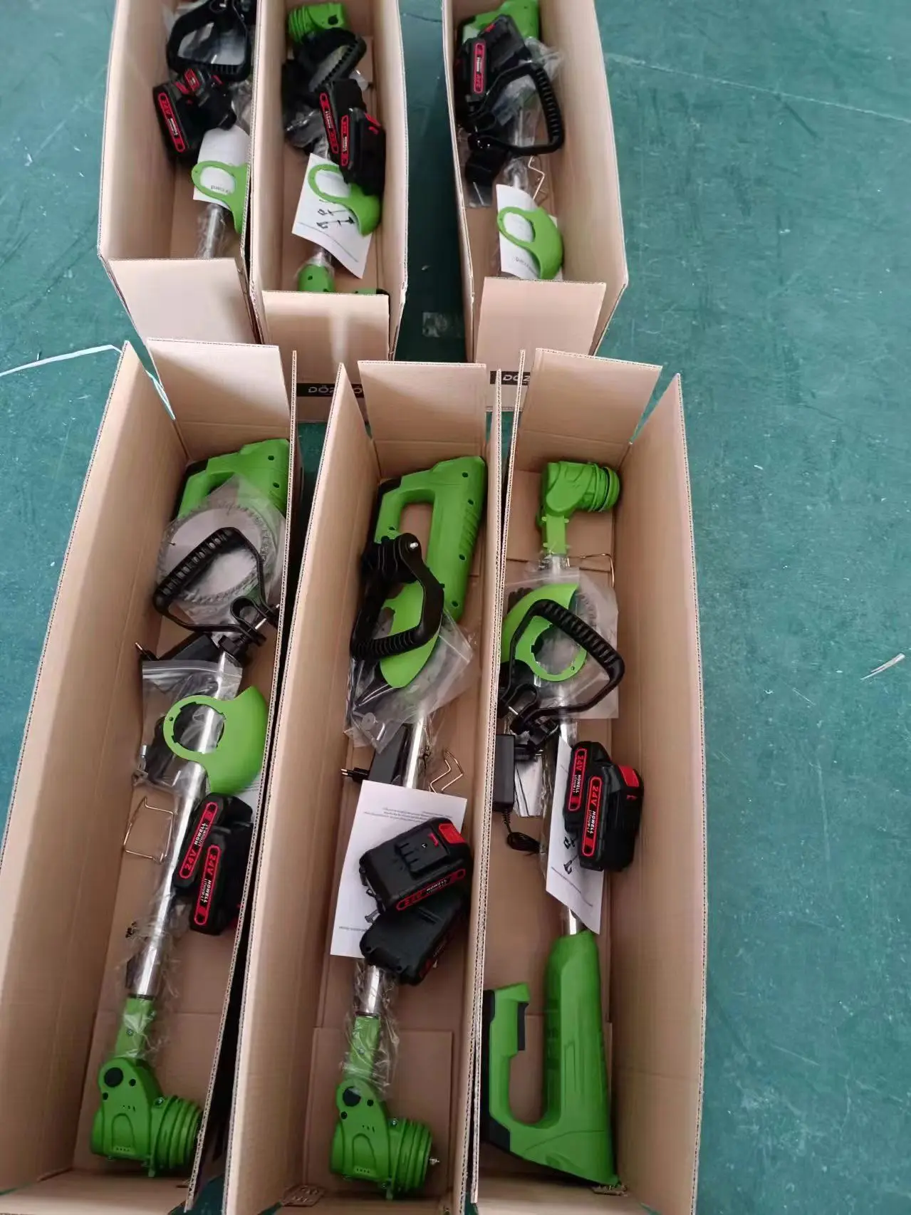 Garden Tools Lithium Battery Electric Rechargeable Grass Cutter Hand Cordless Power String Trimmer