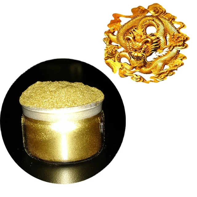 pale gold bronze powder bronze powder with good briliance