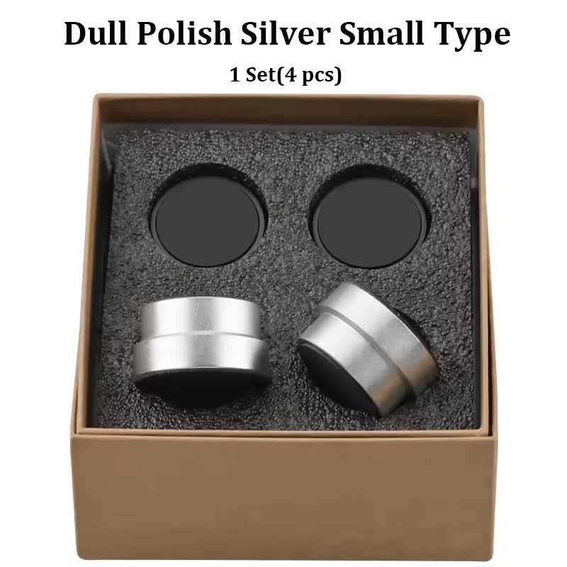 Hifi Speaker Stand Feet Pad Aluminum Alloy Damping Pad for CD Amplifier HIFI Shock Absorber Speaker Spike