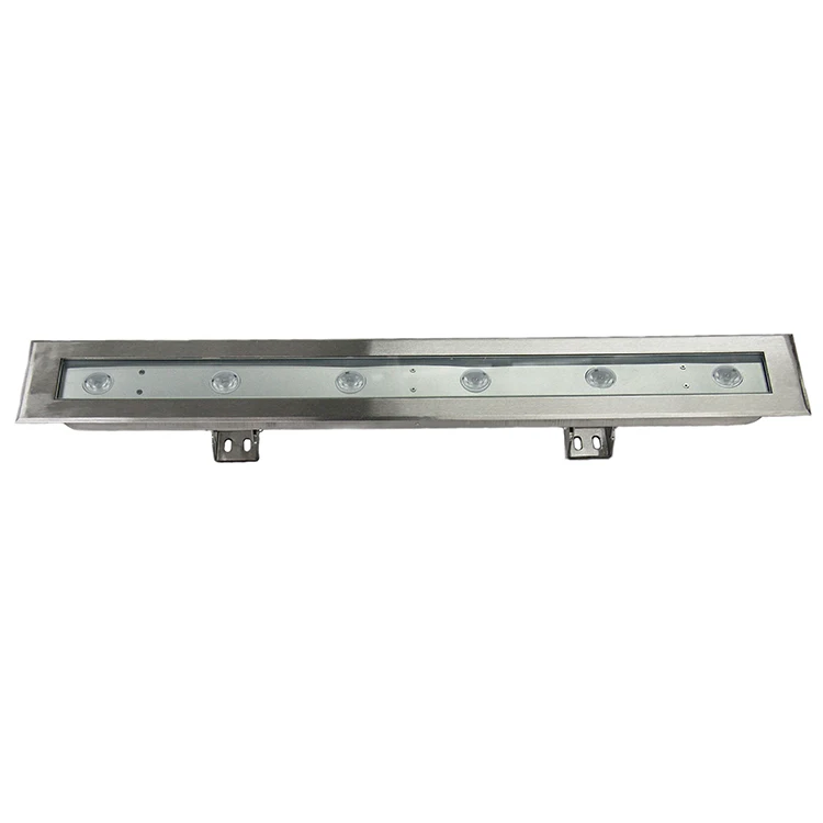 landscape stainless steel dmx512 outdoor rgb IP68 waterproof linear led wall washer lights