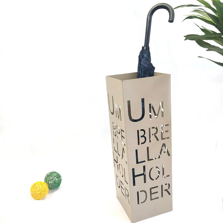 
Well Designed High Quality Cheap Garden Umbrella Stand Indoor Iron Square Umbrella Stand Holder 