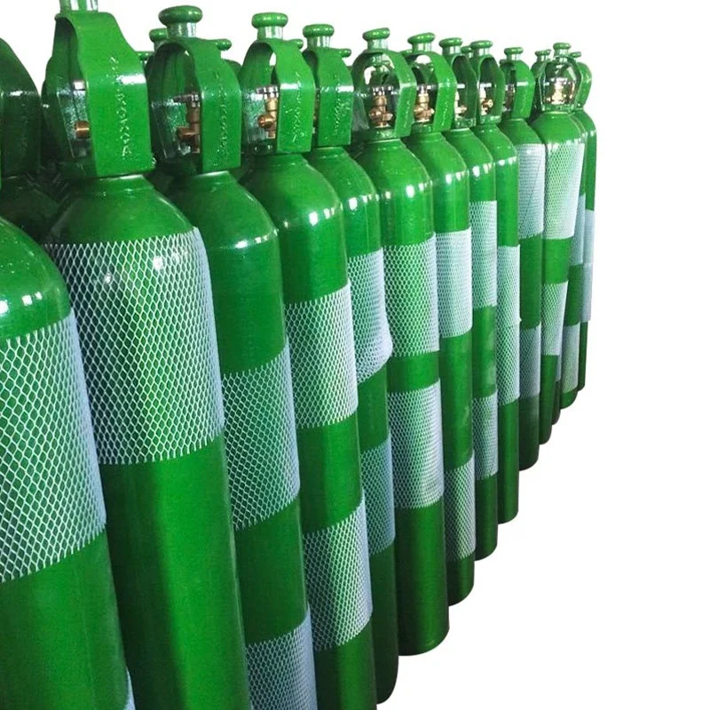 Hot Sale Oxygen Cylinder Diameter 219Mm, Working Pressure 150Bar, Seamless Steel 40L 47L 150Bar Nitrogen Argon Co2 Gas Cylinder