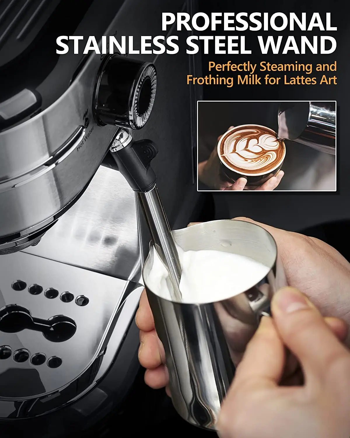 Best Wholesale Office Home Germany Semi Automatic Espresso Coffee Making Maker Machine Sale In Nepal